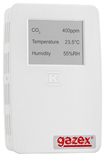 Sensor Sensor_AT_eko+/D CO2, kalibracja 800/1400ppm, wyświetlacz LCD, sensor IR SENSOR.AT.EKO+/D - obrazek 1