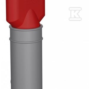 Przelew ukryty Color Line prostokątny Czarny mat do zlewozmywaków Fragranit 112.0657.273