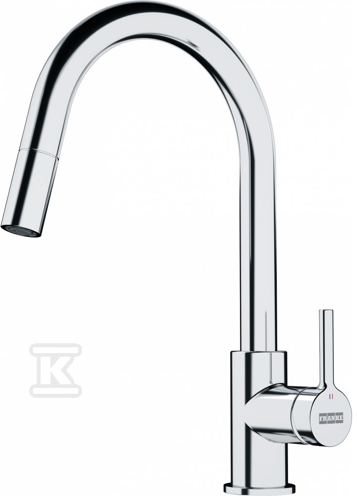 Bateria kuchenna Lina J pull-out Chrom 115.0693.229 - obrazek 1