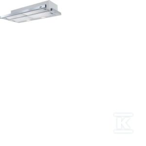 Okap szufladowy Telescopic LEDFTC 912 XS LED1 Stal szlachetna / szary 315.0532.377