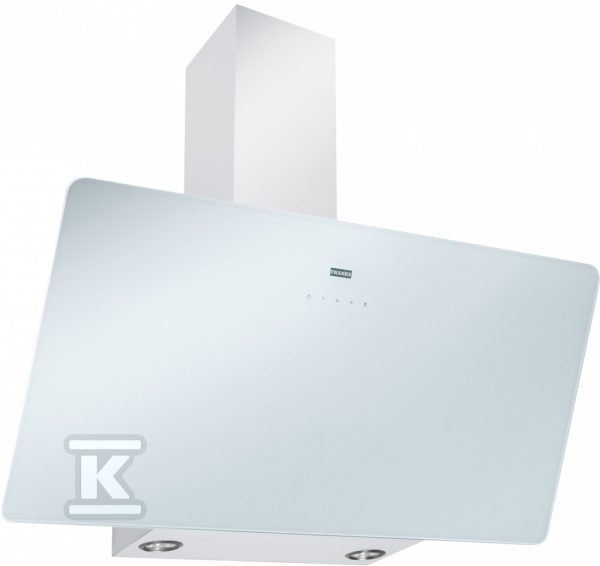 Okap ścienny Evo FPJ 915 V WH A Białe szkło 110.0361.907