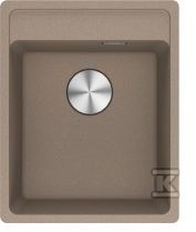 Zlewozmywak wbudowywany Fragranit+ Maris MRG 610-37 Cappuccino 114.0661.780 - obrazek 1
