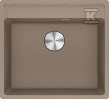 Zlewozmywak wbudowywany Fragranit+ Maris MRG 610-52 Cappuccino 114.0661.766 - obrazek 1