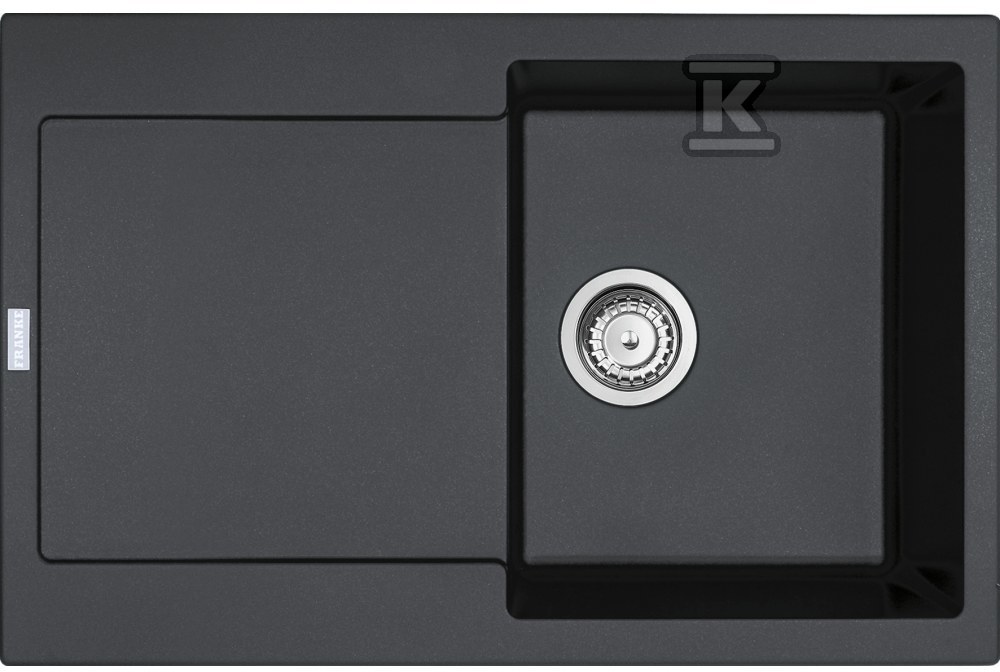 Zlewozmywak wbudowywany Fragranit+ Maris MRG 611-78 Onyx 114.0676.022 - obrazek 1