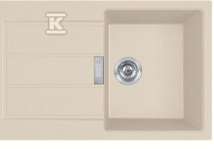 Zlewozmywak wbudowywany Tectonite® Sirius S2D 611-78 Beżowy 143.0676.419 Zlewozmywak wbudowywany Tectonite® Sirius S2D 611-78 Beżowy 143.0676.419