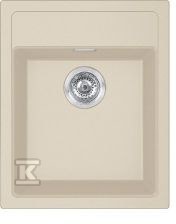 Zlewozmywak wbudowywany Tectonite® Sirius SID 610-36 Beżowy 143.0671.557 - obrazek 1