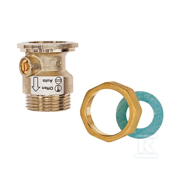 Zawór zwrotny SB 1″ FLx1 1/2″ GZ z nakrętką? M58041