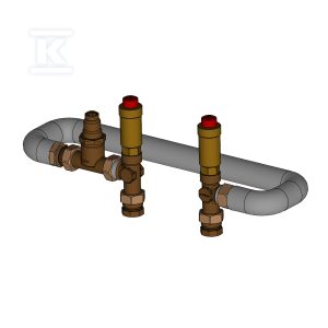 Mostek termiczny 35-65°C 1/2″ GW napionowy MEIH-10522.2 Mostek termiczny 35-65°C 1/2″ GW napionowy MEIH-10522.2