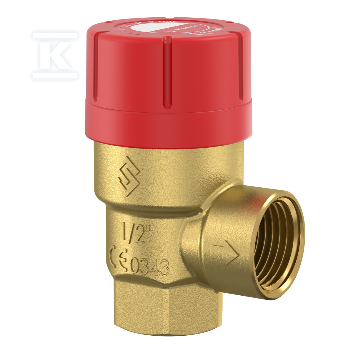 Zawór bezpieczeństwa Prescor 1/2" NF? 27609 - obrazek 1