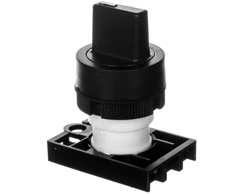 Napęd przycisku 22mm czarny pokrętny 0‑1 W0‑N‑NEF22‑PA S - obrazek 2