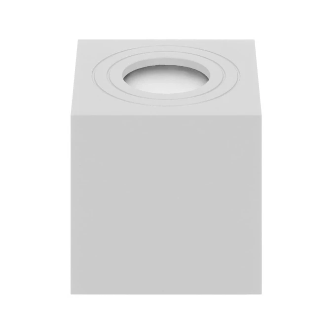 MEGY DLS GU10 downlight max 50W, IP54, kwadrat, biały, aluminium,AD‑OD‑6143WGU10 - obrazek 3
