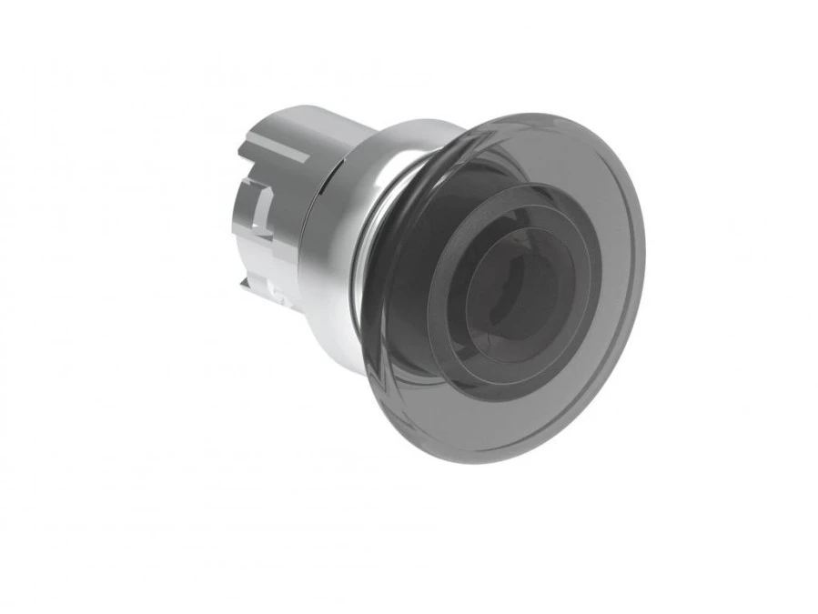 Metalowy przycisk podświetlany grzybkowy samoczynny powrót fi40mm Biały LPSBL6148 - obrazek 1