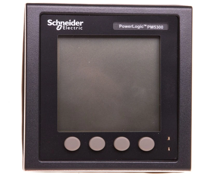 Miernik parametrów sieci (U, I, P, Q, f, PF, E) 5/1A przekładnik 100‑415V AC Modbus tablicowy 96x96mm METSEPM5310 - obrazek 2