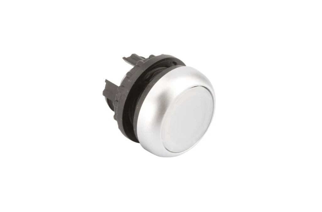 Napęd przycisku biały z podświetleniem bez samopowrotem M22‑DRL‑W 216944 - obrazek 3