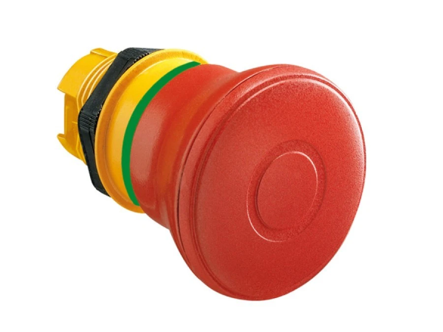 Napęd przycisku bezpieczeństwa czerwony φ 40mm, odblokowanie przez pociągnięcie, do zatrzymania awaryjnego wg ISO13850 LPCB6744 - obrazek 3