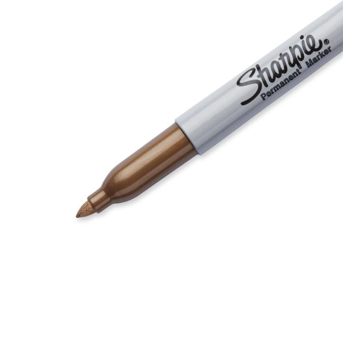 Marker permanentny metaliczny złoty 1,4mm Sharpie Metallic - obrazek 2