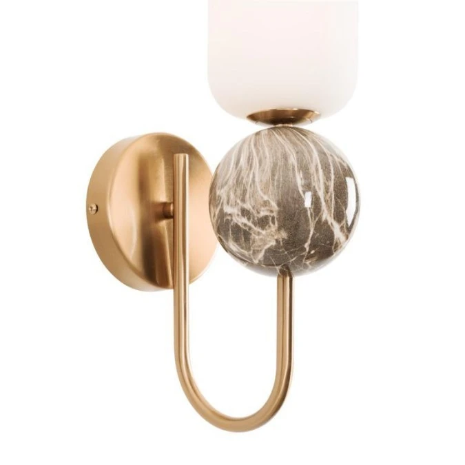 MAXLIGHT W0380 KINKIET NOVA GOLD - obrazek 2