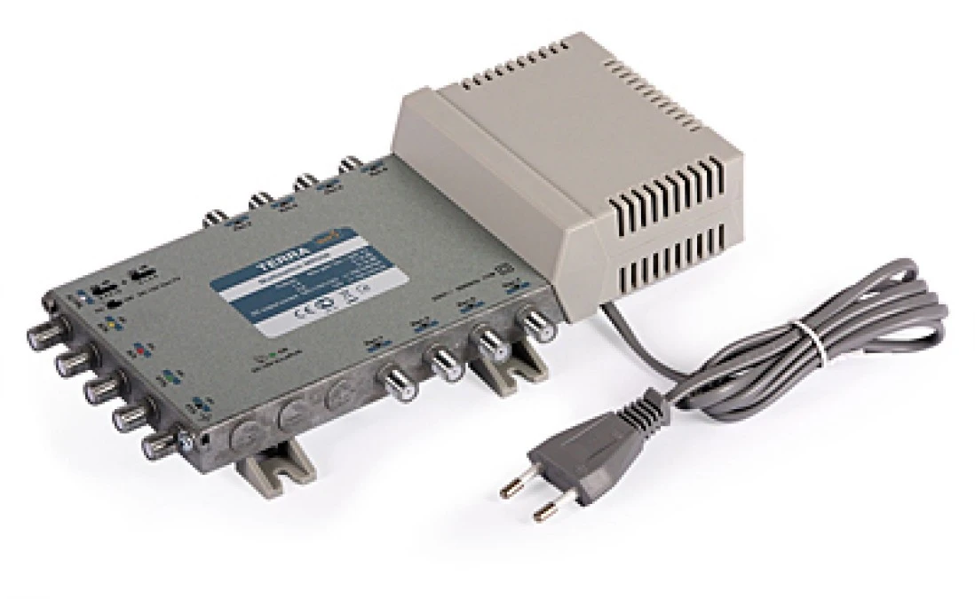 Multiswitch MR‑508 Terra klasa A, 5‑wejściowy 8‑wyjściowy z aktywną naziemną