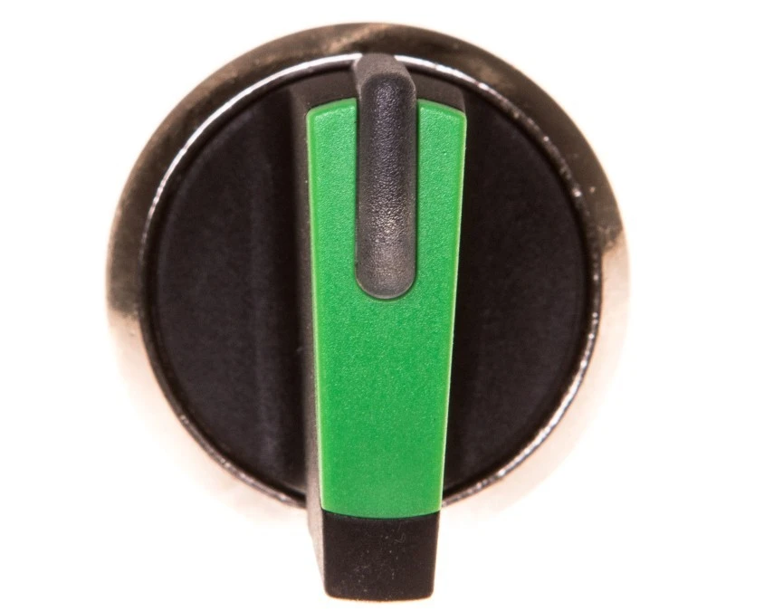 Napęd przełącznika 3 położeniowy I‑OII 22mm zielony podświetlany stabilny/niestabilny metal mat IP69k Sirius ACT 3SU1052‑2BN40 - obrazek 2