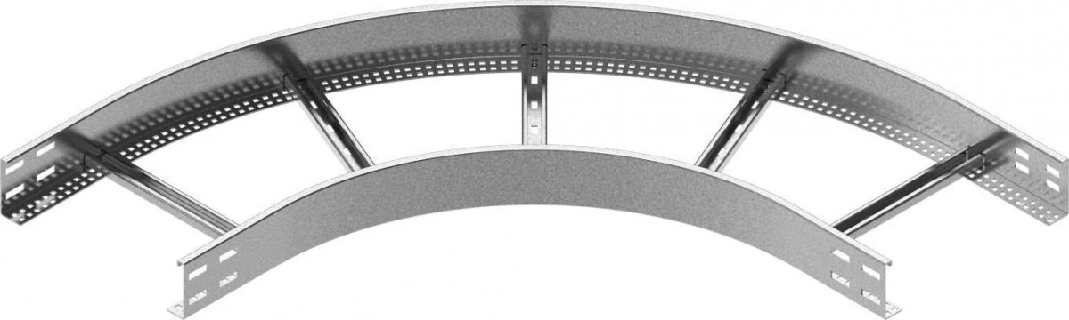 Łuk drabinki 90 stopni 400x80mm LDC400H80 N 496340 - obrazek 1