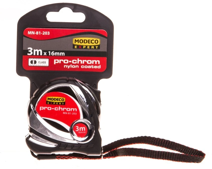 Miara zwijana 3m x 16 mm pro chrom I CLASS Modeco Expert MN‑81‑203 - obrazek 1