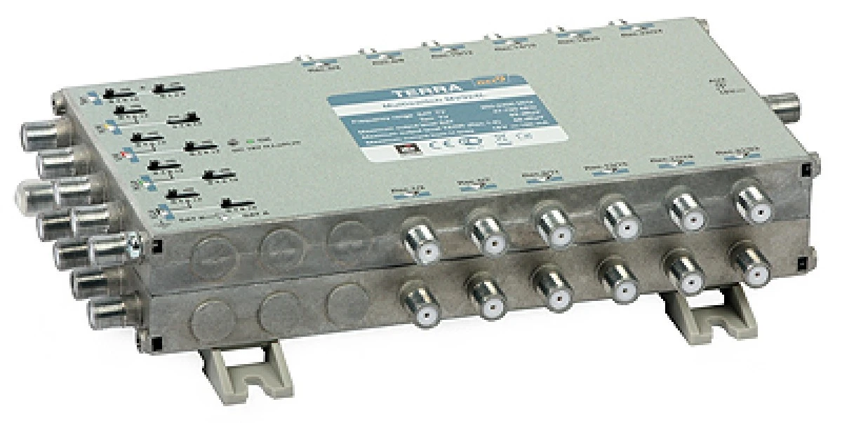 Multiswitch MV‑924L TERRA klasa A, 9‑wejściowy, 24‑wyjściowy z aktywną naziemną ‑ bez zasilacza - obrazek 1