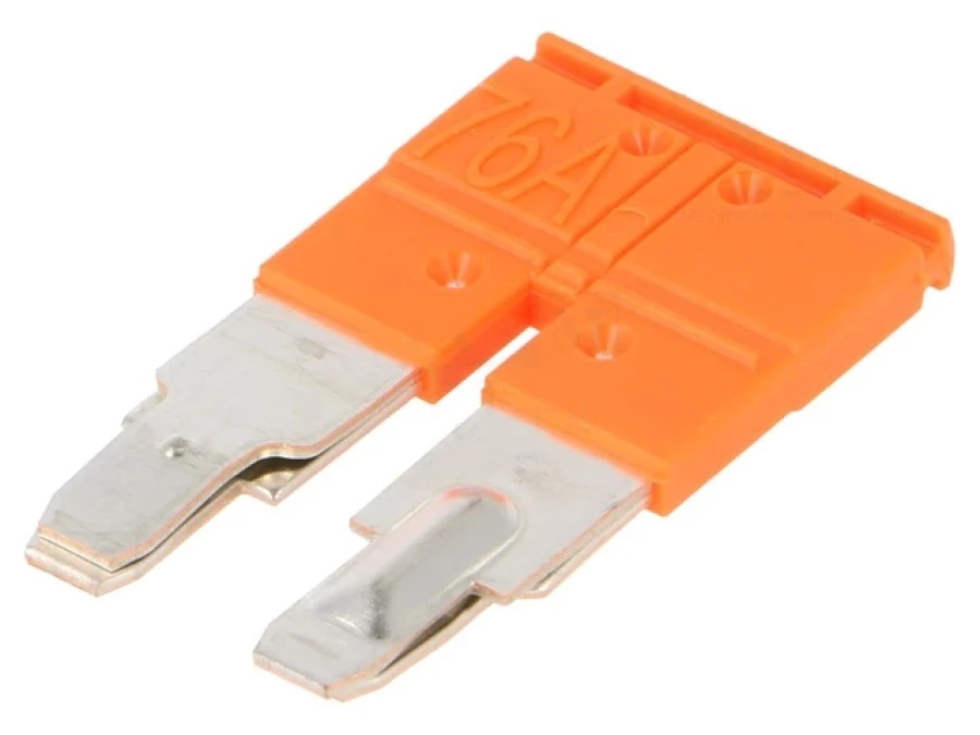 Mostek grzebieniowy SNK drogi 2 pomarańczowy szerokość 10mm 600V wys 18,5mm 1SNK910302R0000 (JB10‑2) - obrazek 1