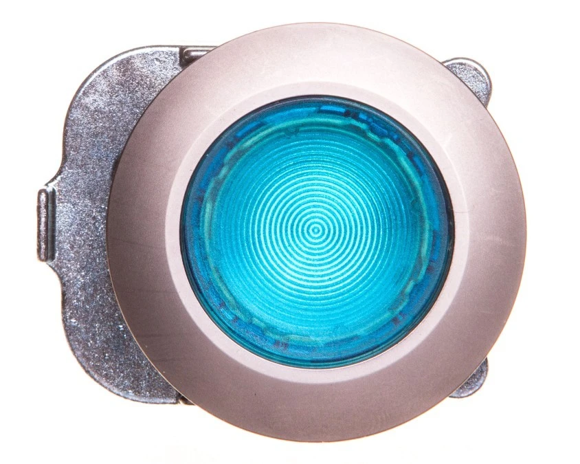 Napęd przycisku 30mm niebieski z podświetleniem bez samopowrotu metalowy matowy IP69k Sirius ACT 3SU1061‑0JA50‑0AA0 - obrazek 1