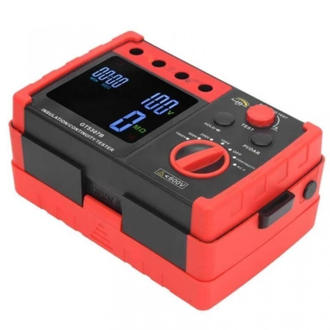 Miernik do pomiaru rezystancji izolacji tester cyfrowy LCD do instalacji elektrycznych GT5307B BENETECH - obrazek 2