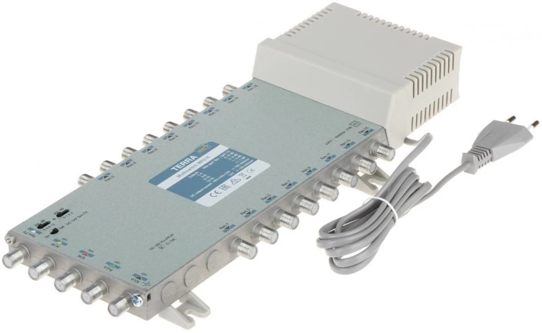 Multiswitch MR‑516 5 wejść /16 wyjść TERRA