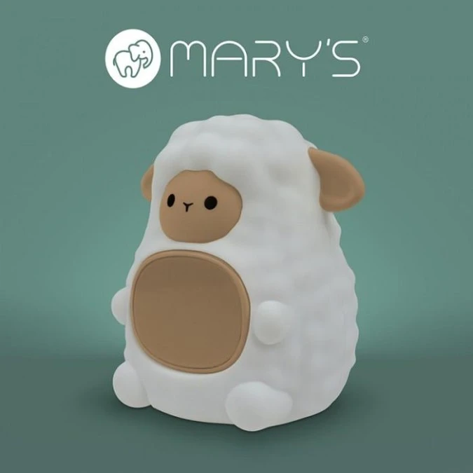 MARYS lampka nocna LED RGB Owieczka z budzikiem MW61484 - obrazek 1