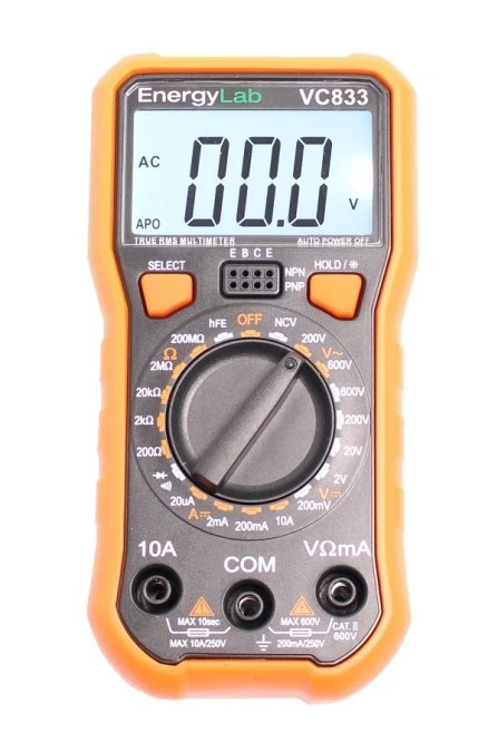 Miernik uniwersalny true RMS VC833 - obrazek 2