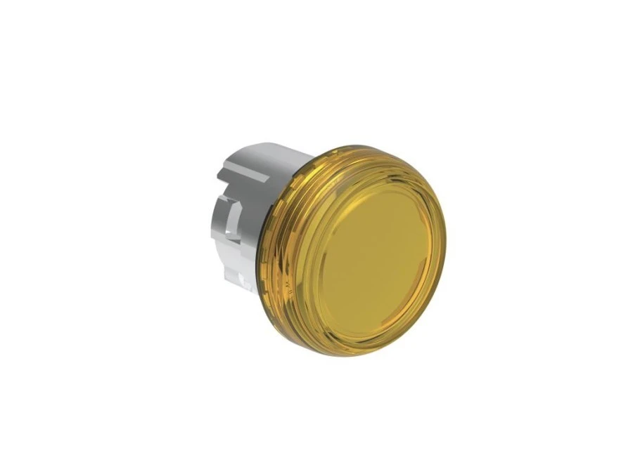 Metalowa głowica lampki fi 22mm żółta LPSL5 - obrazek 1