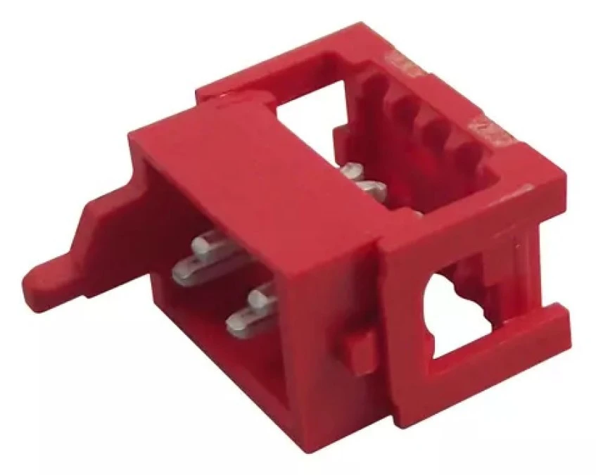 Micro‑MaTch wtyk męskie 4‑PIN IDC na taśmę Układ 2×2 1,27mm 7‑215083‑4