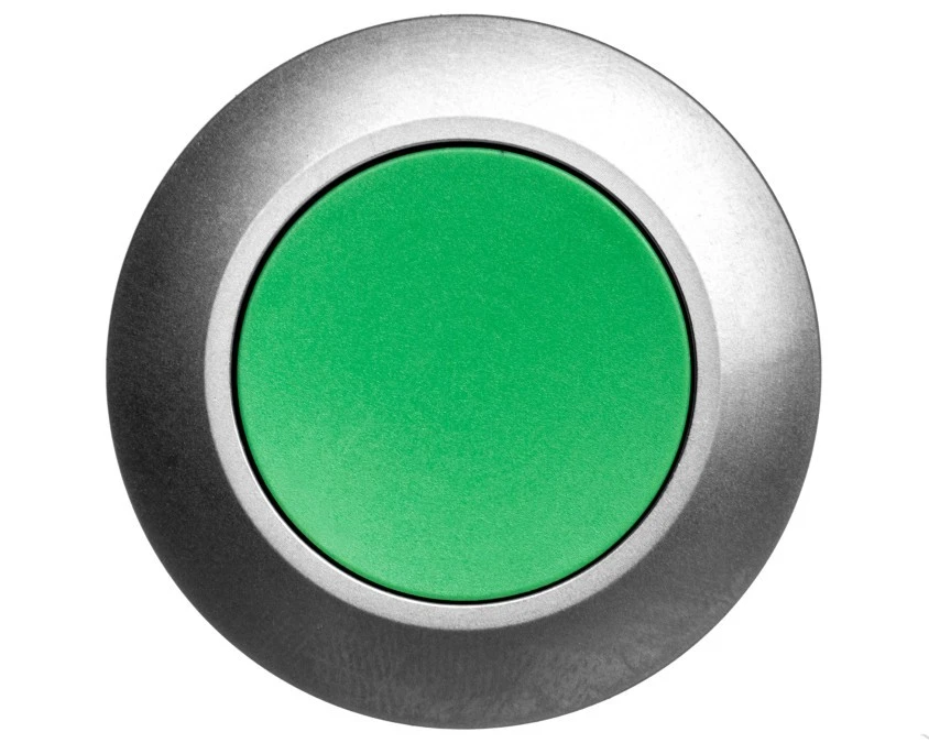 Napęd przycisku 30mm zielony z samopowrotem metalowy matowy IP69k Sirius ACT 3SU1060‑0JB40‑0AA0 - obrazek 1
