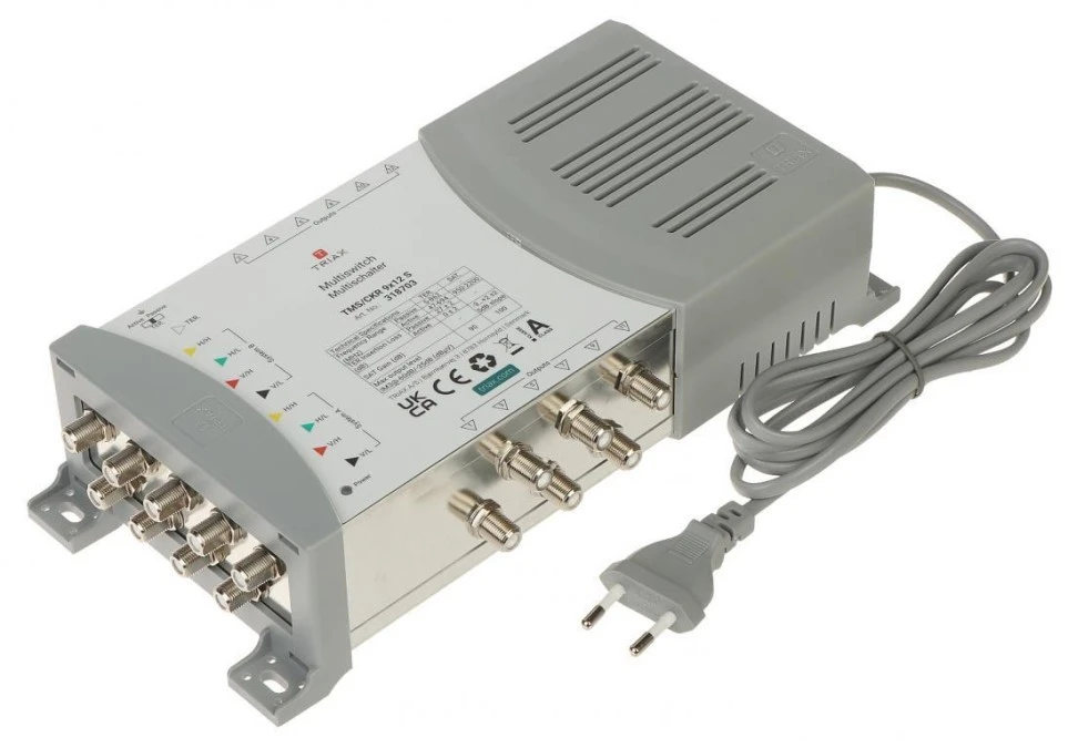 Multiswitch TMS‑9/12S 9 wejść / 12 wyjść TRIAX - obrazek 1