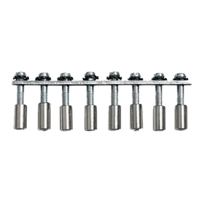 Mostek grzebieniowy MRK 16mm2 z wkrętami 8 polowy, T0‑2263‑1060158 - obrazek 1