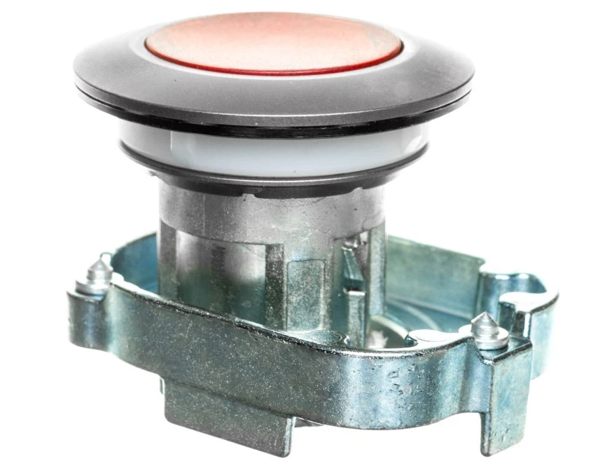 Napęd przycisku 30mm czerwony z podświetleniem bez samopowrotu metalowy matowy IP69k Sirius ACT 3SU1061‑0JA20‑0AA0 - obrazek 2