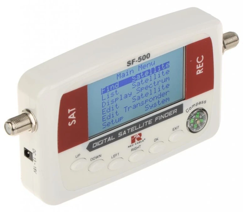 Miernik satelitarny SF‑500 DVB‑S/S2