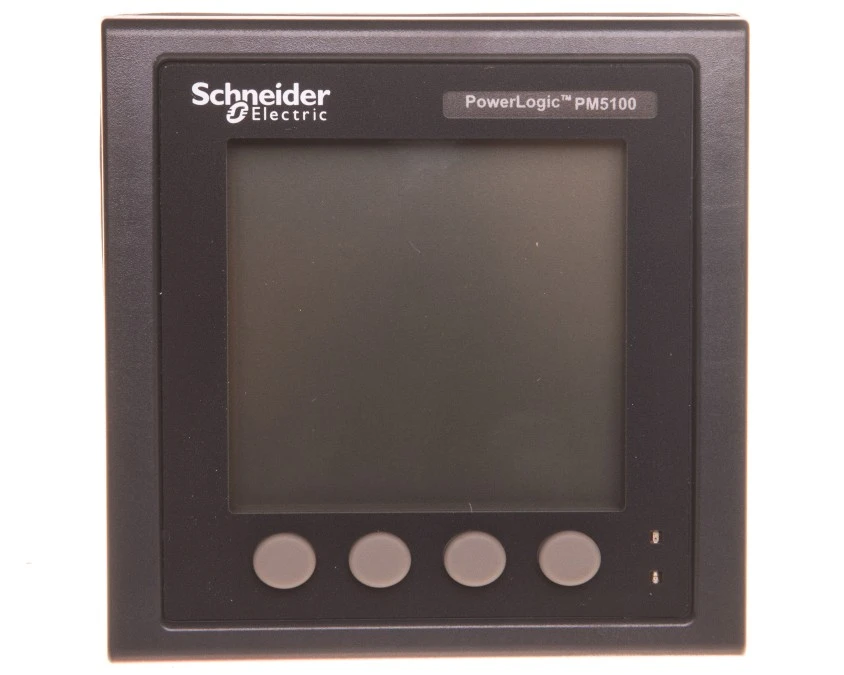 Miernik parametrów sieci (U, I, P, Q, f, PF, E) 5/1A przekładnik 100‑415V AC Modbus tablicowy 96x96mm METSEPM5110 - obrazek 2