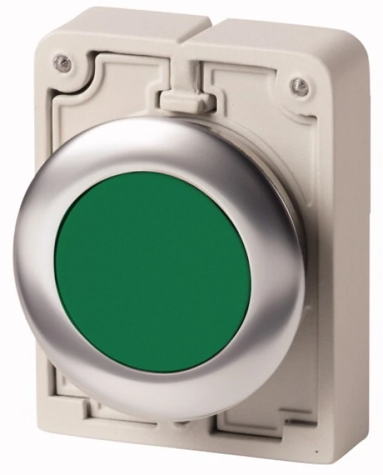 Napęd przycisku 30mm płaski zielony z samopowrotem M30C‑FD‑G 182919 - obrazek 3