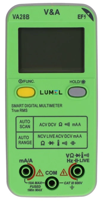 Multimetr cyfrowy z funkcją Auto‑Scan (SMART) True RMS VA28B - obrazek 2