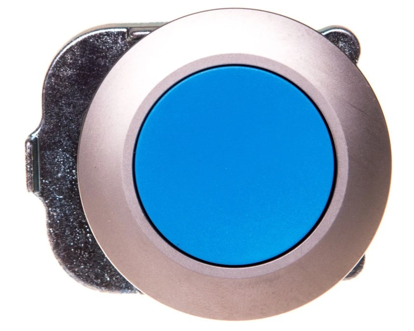 Napęd przycisku 30mm niebieski z samopowrotem metalowy matowy IP69k Sirius ACT 3SU1060‑0JB50‑0AA0 - obrazek 2