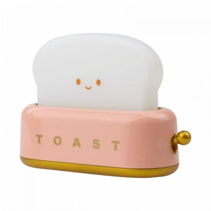 MARYS LAMPKA NOCNA LED TOSTER RÓŻOWY - obrazek 2