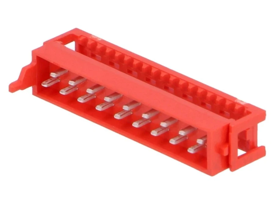 Micro‑MaTch wtyk męskie 18‑PIN IDC na taśmę Układ 2×9 1,27mm 8‑215083‑8