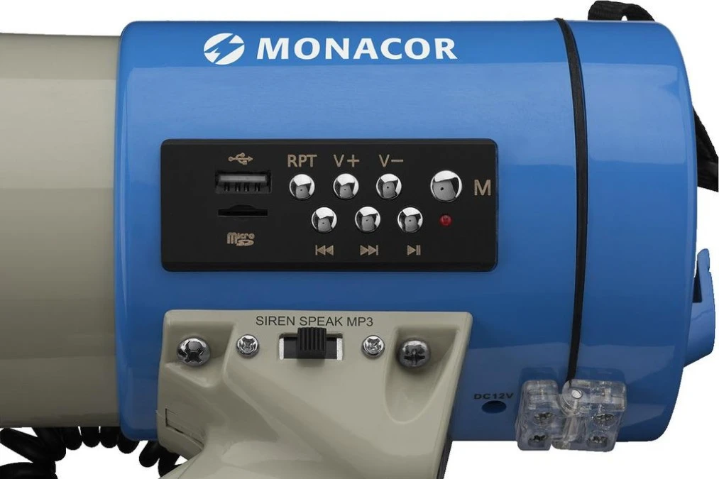 Megafon 25W 110dB TM‑17M z odtwarzaczem mp3 - obrazek 2