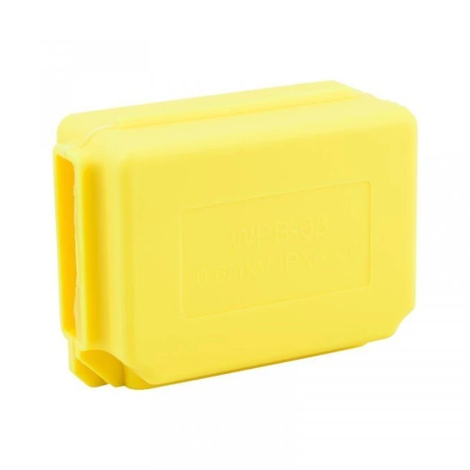 Mufa z żelem MZGEL53 53x39x24mm GELEBOX IPX8 0.6/1kV - obrazek 1