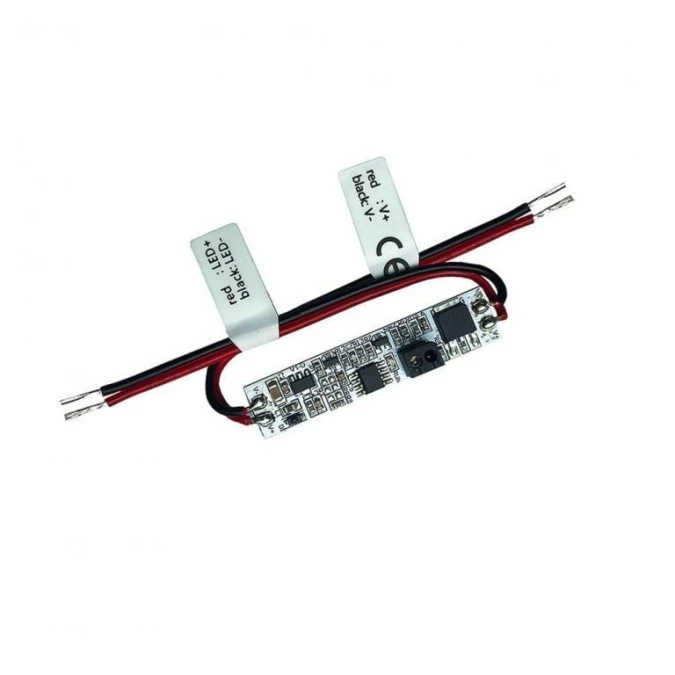 Mikro wyłącznik LED do profili aluminiowych Skydance ‑ 12‑24V DC 3A ‑ bistabilny ‑ E1‑B