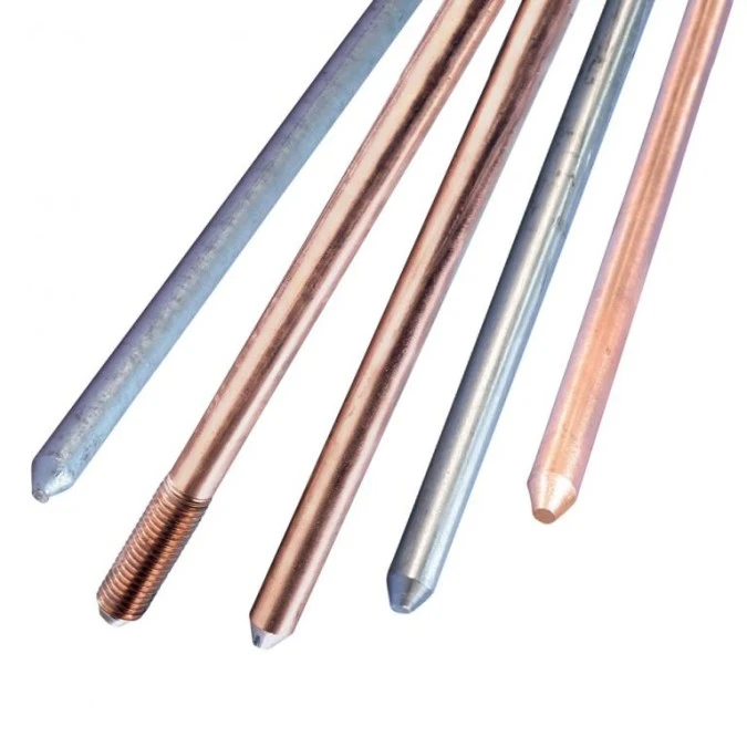 Miedziowany pręt uziemiający, spiczasty, 9.0 mm x 2.1 m, 254 μm 613870