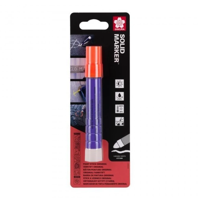 Marker Solid neonowy pomarańczowy, Sakura SKBLXSC1C - obrazek 1